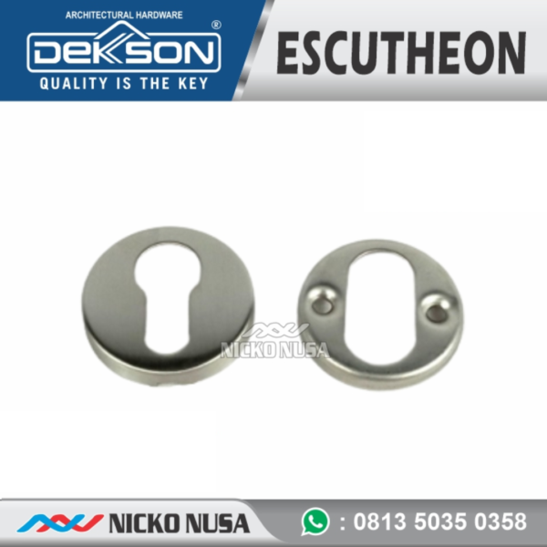 Cover Tutup Ring Kunci Bulat Escutcheon ESCN 855 SSS Dekkson - Gambar 2