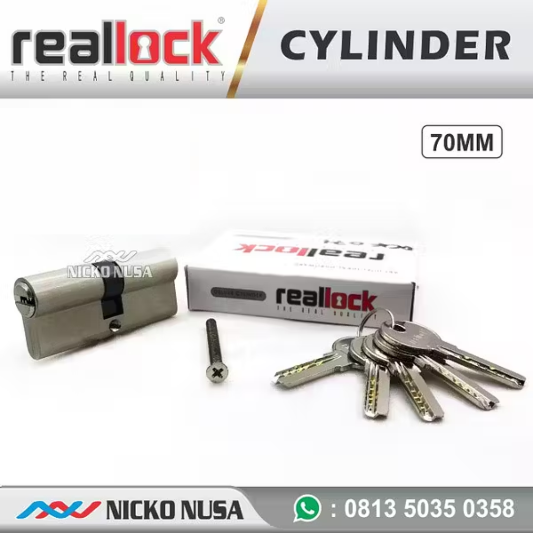 Silinder Kunci Pintu Reallock DCK RLK 70 SN Cylinder Computer Key