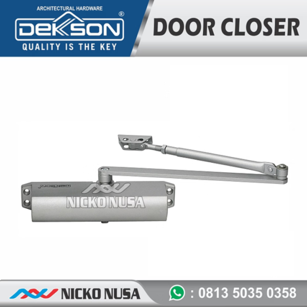 DOOR CLOSER DEKKSON DCL 105 NHO SILVER