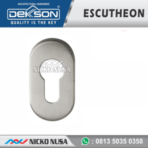 Escutcheon Oval DEKKSON ESCN 84030 SSS / Ring Kunci Pintu Oval