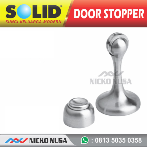 DOOR STOP MAGNET SOLID STP 802 SN , Penahan Pintu, Stoper Pintu, Penahan Pintu rumah