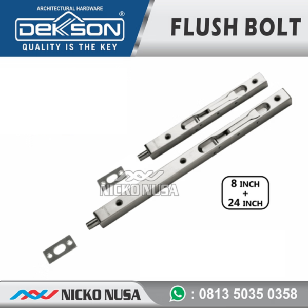 Flush Bolt Set DEKKSON FB 040