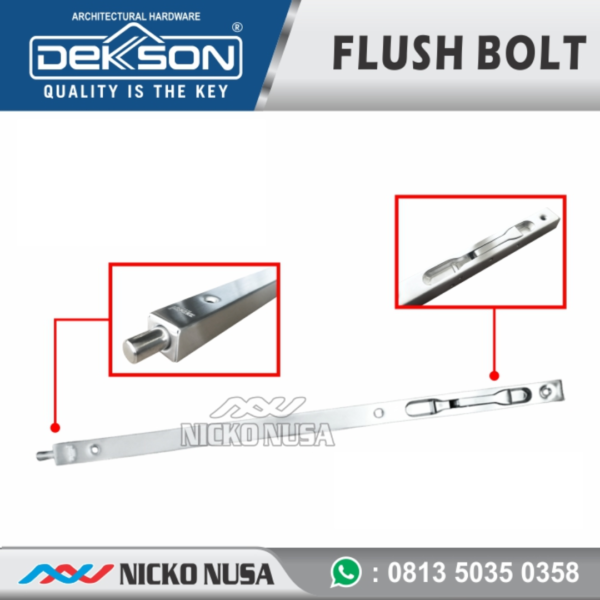 Flush Bolt Set DEKKSON FB 040