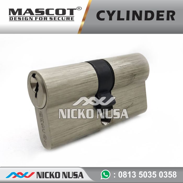 Double Cylinder MASCOT 60mm SN, Kunci Pintu, Cylinder Pintu - Gambar 2