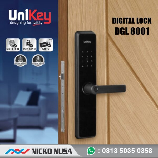 UniKey Digital Lock DGL 8001