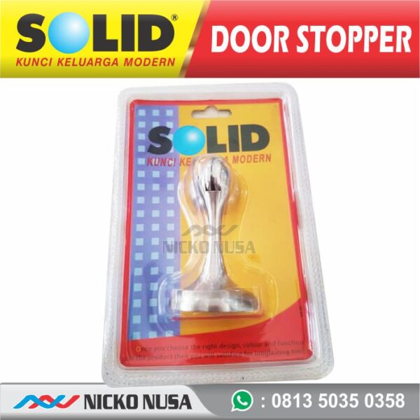 DOOR STOP MAGNET SOLID STP 802 SN , Penahan Pintu, Stoper Pintu, Penahan Pintu rumah - Gambar 2