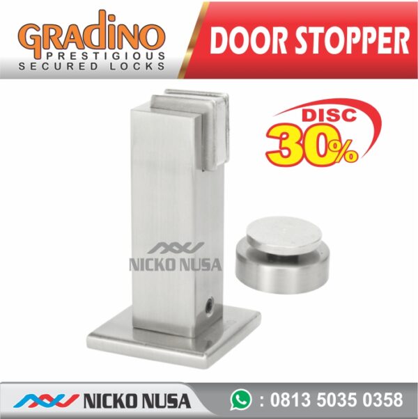 DOOR STOP MAGNET GRADINO STP 911 SN Penahan Pintu, Stoper Pintu, Penahan Pintu rumah