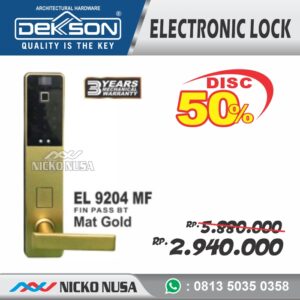Electronic lock dekkson EL9204