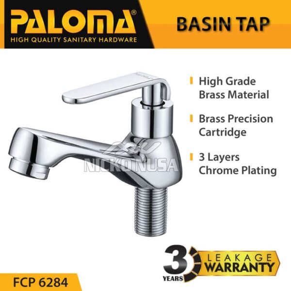 PALOMA FCP 6284 Keran Wastafel Sink Cuci Tangan Basin Meja Kran Air