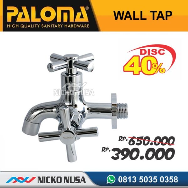 KRAN PALOMA FCP 6376 JUPITER 1/2" TWO WAY TAP 6376 CHROME