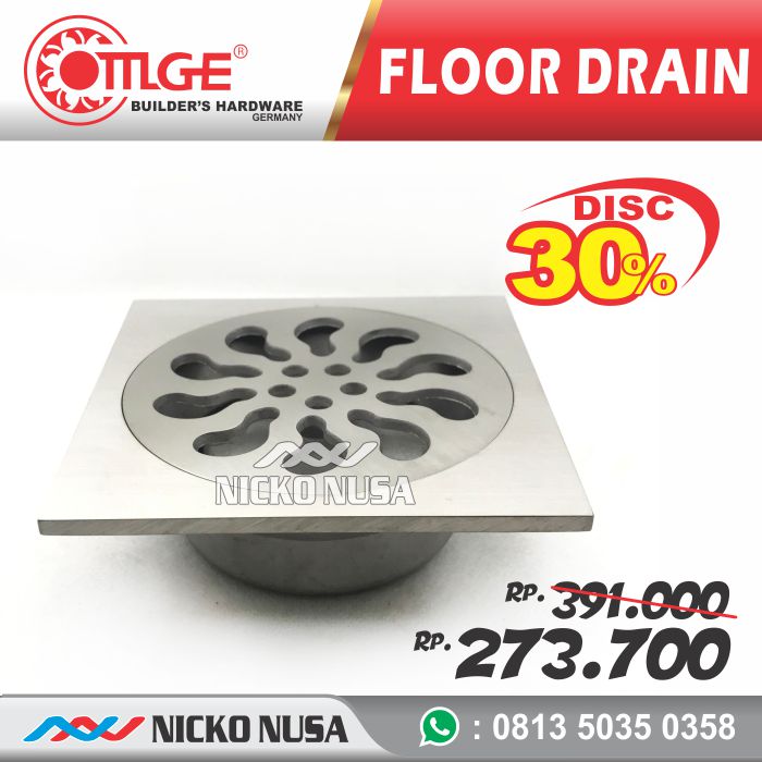 Floor Drain OMGE 101 x 40 SN Saringan Got - Gambar 2