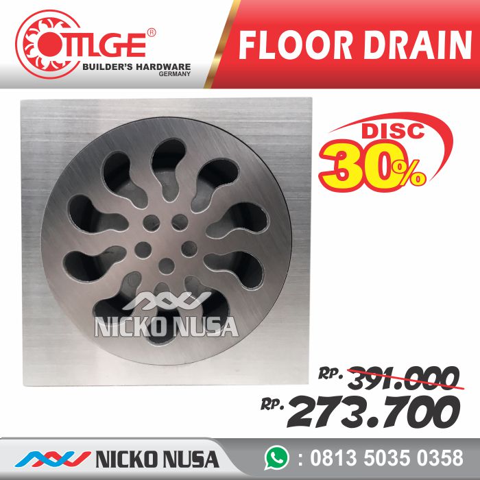 Floor Drain OMGE 101 x 40 SN Saringan Got - Gambar 3