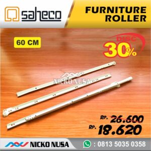 Rel Laci Soft Roller SAHECO CL WH 600mm Rel Laci Roda Single Track