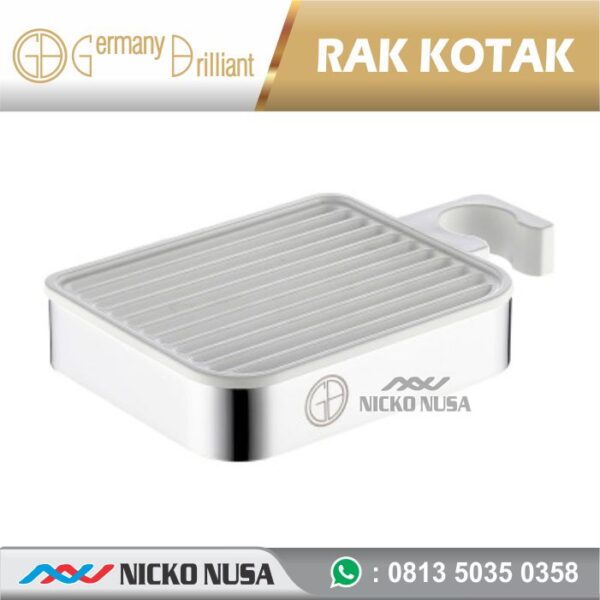 Rak Kotak / Tempat Sabun Batang GBN7SW SOAP DISH HOLDER WHITE