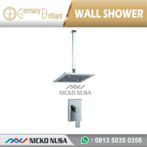 Wall Shower Set (COLD) / Shower Tembok Germany Brilliant GBV2125A
