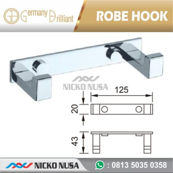 Robe Hook Germany Brilliant GBY9990-2