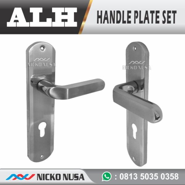Handle Plate Set ALH 935 SN/CP (Handle Plate+Body+Cylinder) - Gambar 2