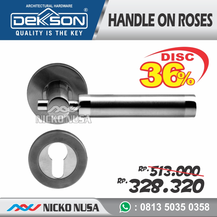 Handle Pintu Dekkson SST 0051 SS+PSS Handle Pisah