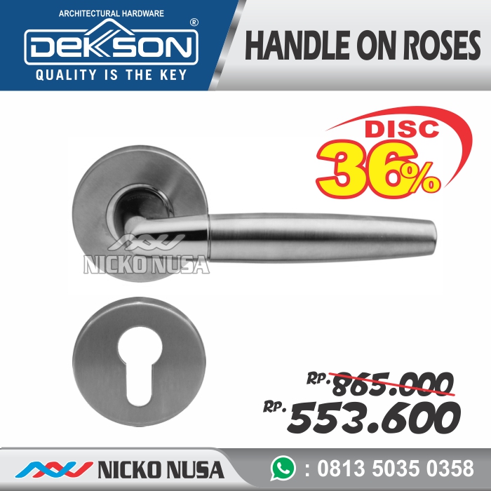 Handle Pintu Dekkson LHSR 0137 SS+PSS / Handle Pintu Pisah