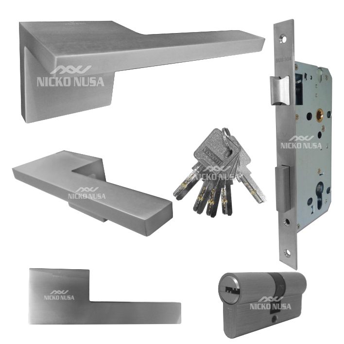 Handle Roses Set VAGETTI GRASSER ALLOY MN (Handle Pisah+Body+Cylinder)