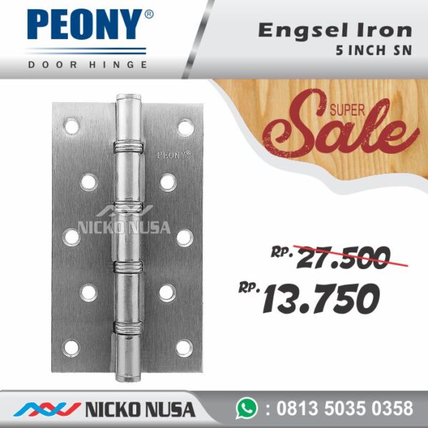 ENGSEL BESI PEONY 5 Inch 5x3x2.5 4BB SN