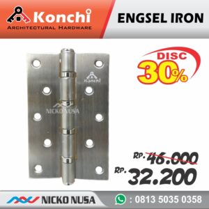 ENGSEL BESI KONCHI 5 INCH 5X3X3 4BB SN