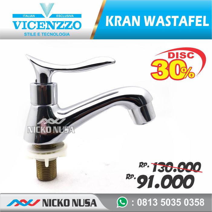 Kran Wastafel VICENZZO VZ R08 Keran Cuci Tangan Meja Keran Wastafel Sink