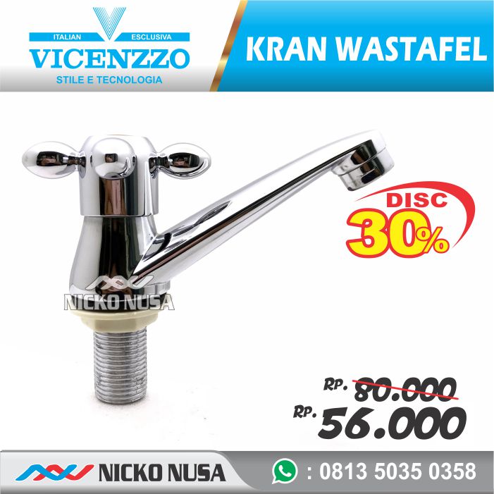 Kran Wastafel VICENZZO VZ 7315 Keran Cuci Tangan Meja Keran Wastafel Sink