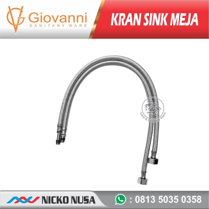 Kran sink meja mixer GIOVANNI GV5977 CH kran cuci piring BCP meja - Gambar 3