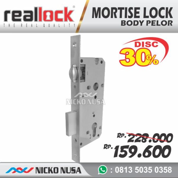 MORTISE LOCK PELOR REALLOCK LP RLK 50 SS