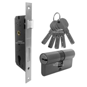 Lockcase BREMEN ECO SERIES Body Kunci Swing dan Silinder BREMEN ECO SERIES + DCK SN Set (Mortise + Cylinder)