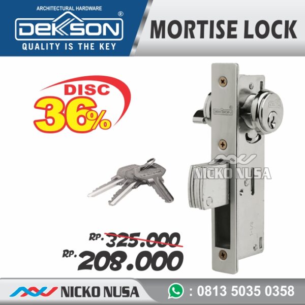 Kunci Pintu Swing Aluminium DEKKSON KC 8128 aluminium door lock