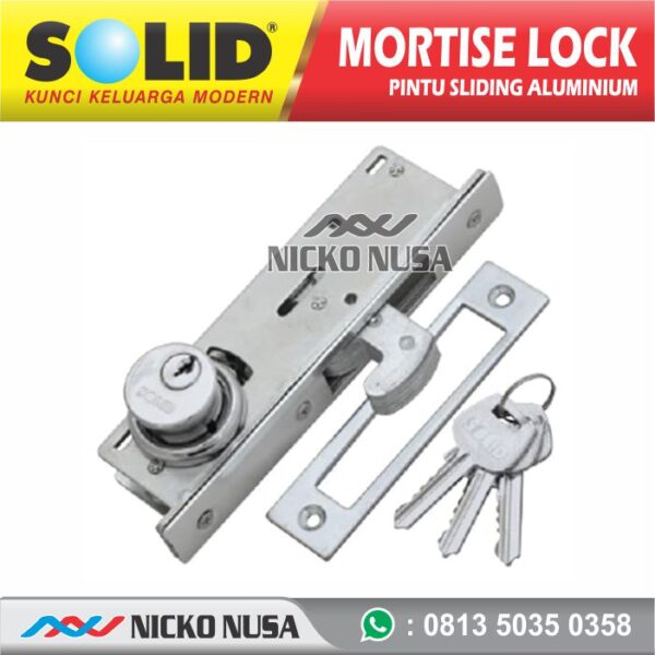 Lockcase Pintu Sliding SOLID Aluminium LCA SLD 8829 AL 30 AC