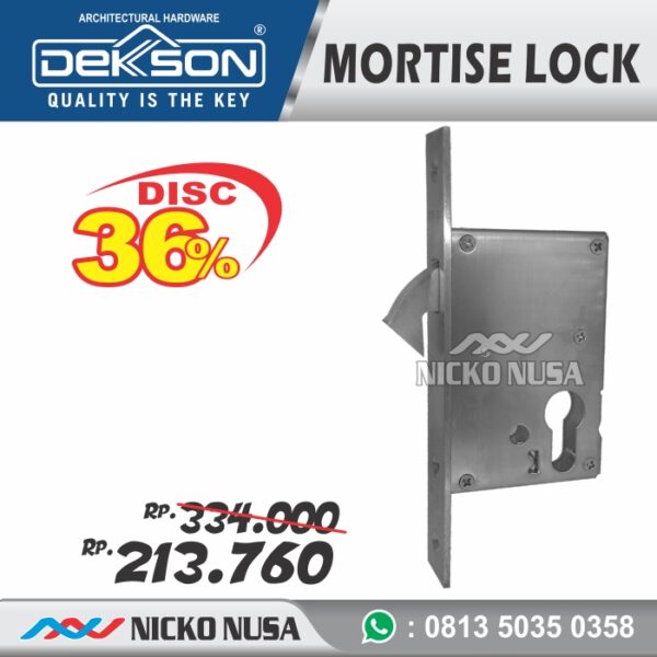 MORTISE LOCK SLIDING DEKSON SLIDING LCS 85100 SSS (BO)