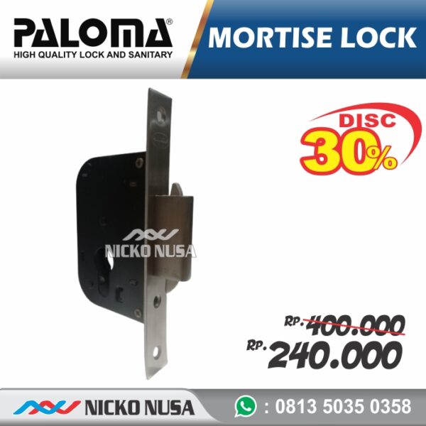 BODY KUNCI PINTU SLIDING PALOMA / MLP622 PLM MLP DLX SLIDING 40 SSS