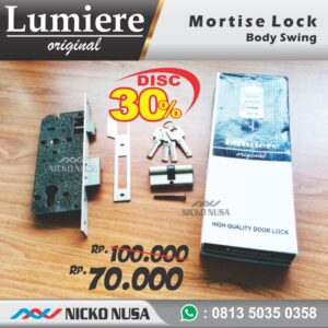 Lockcase Swing ARCEL 8545 CT Body+DC MORTISE Kunci Pintu Swing