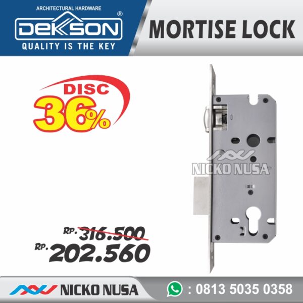 MORTISE LOCK PELOR DEKKSON MTS RL 8585 SS - Gambar 2
