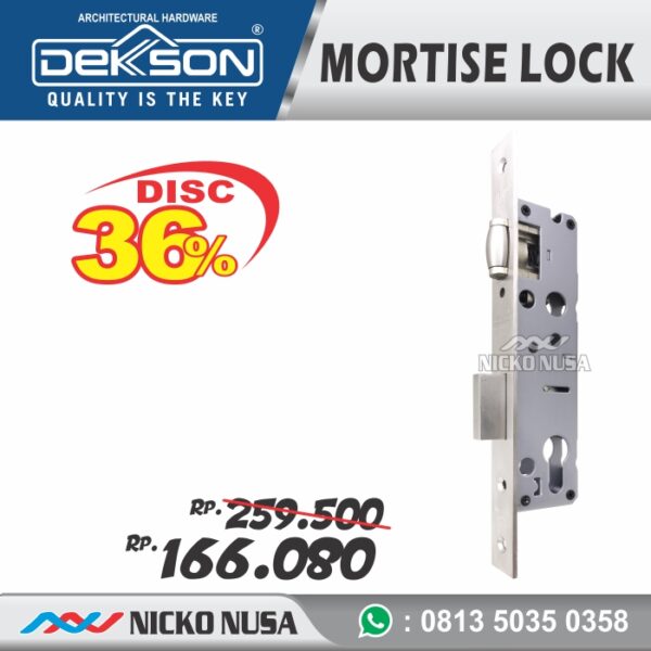 MORTISE LOCK PELOR LPA DKS DL84030 SSS Body Pelor Aluminium