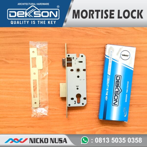 MORTISE LOCK PELOR LPA DKS DL84030 SSS Body Pelor Aluminium - Gambar 3