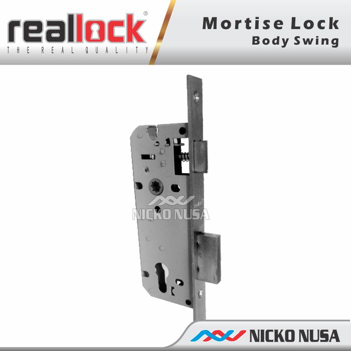 MORTISE LOCK SWING REALLOCK 40 mm SSS