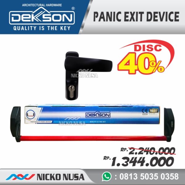 Panic Exit Device For Steel Door With Rimlock Panic Bar Exit PD 0701
