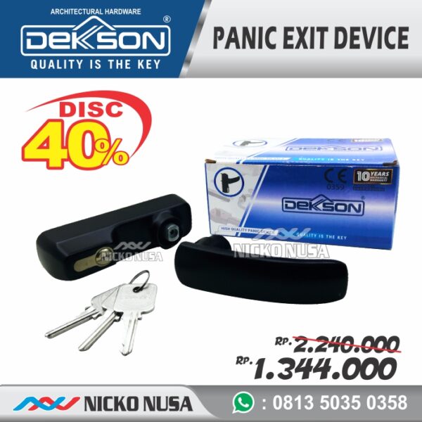 Panic Exit Device For Steel Door With Rimlock Panic Bar Exit PD 0701 - Gambar 3