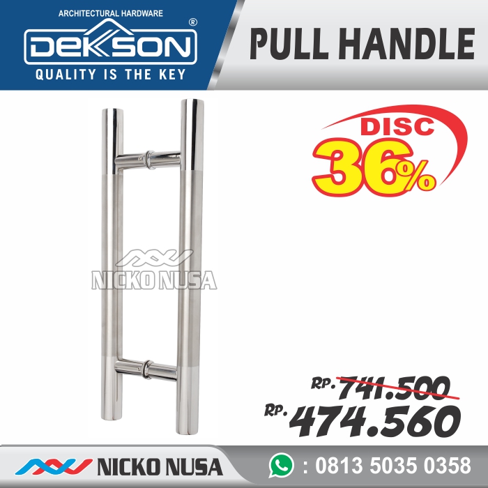PULL HANDLE DEKKSON DELUXE 802-32X457X300 PSS+SSS