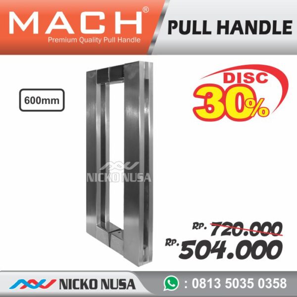 Pull Handle Pintu MACH PADUA 600 SS Handle Pintu