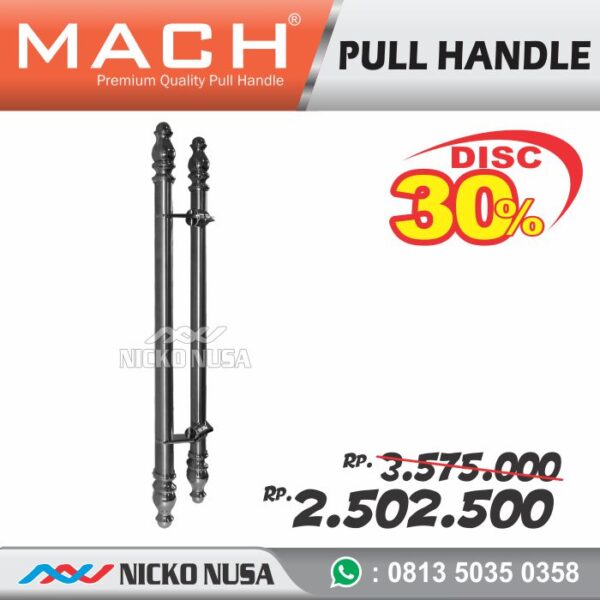 Pull Handle MACH EXCL INHAND 10-900 SS/PSS Handle Pintu
