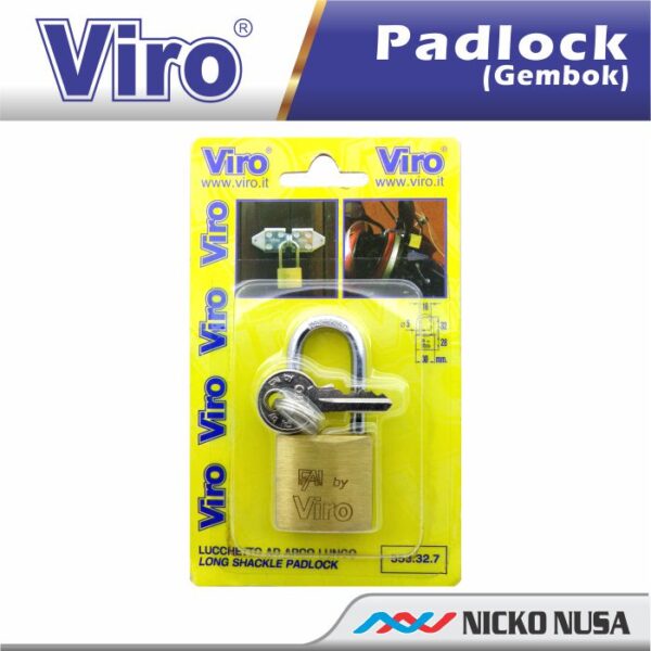 Gembok / Padlock VIRO 30mm Long