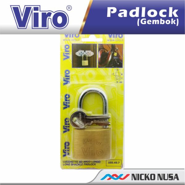 Gembok / Padlock VIRO 50mm Long
