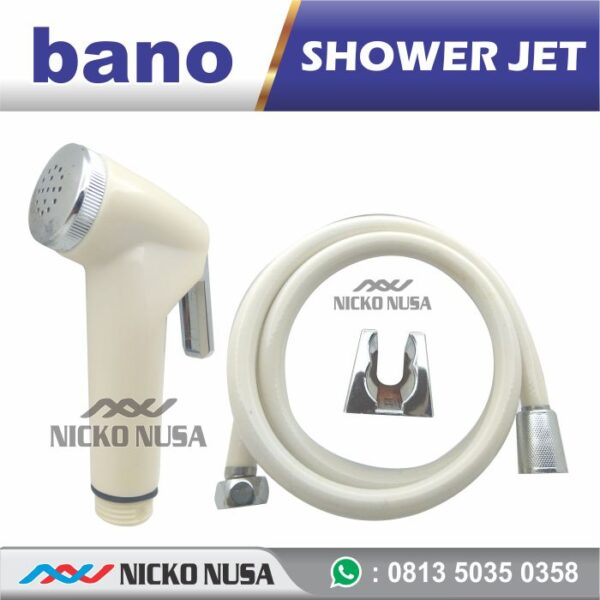SHOWER BANO CEBOK Toilet Shower Set Jet Bidet Cebok Kloset Closet BANO 101 WHITE