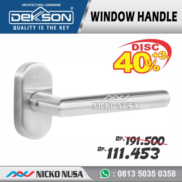 Window Handle Dekson/Dekkson DKS 5003 SSS Handle Jendela