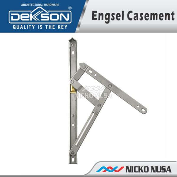 ENGSEL JENDELA CASEMENT FRICTION STAY DEKKSON FS SS 14 INCH TOP SIDE